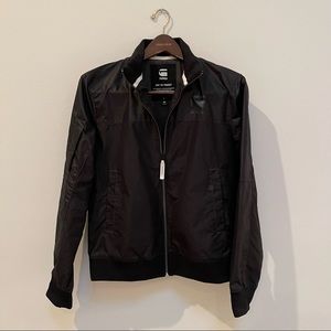 G-Star RAW Black Bomber Jacket Size L